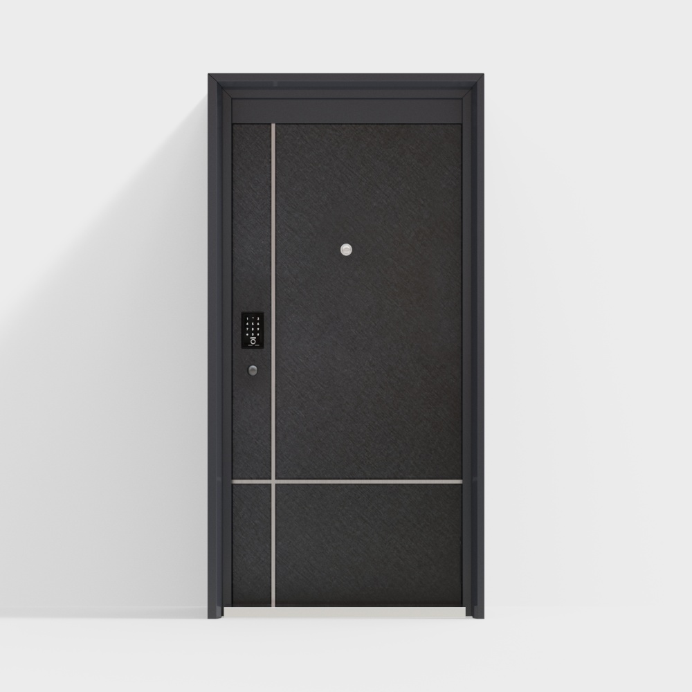 Einbruchhemmende Tür