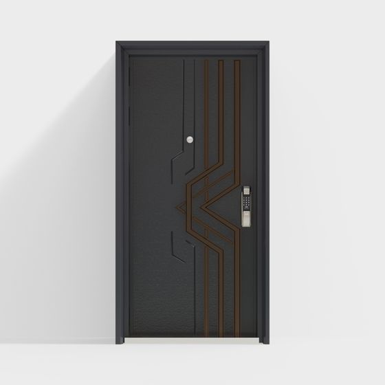 新中華スタイル耐盗ドア2