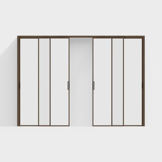 Minimalist City Gate 3D Model for Innovative Spaces