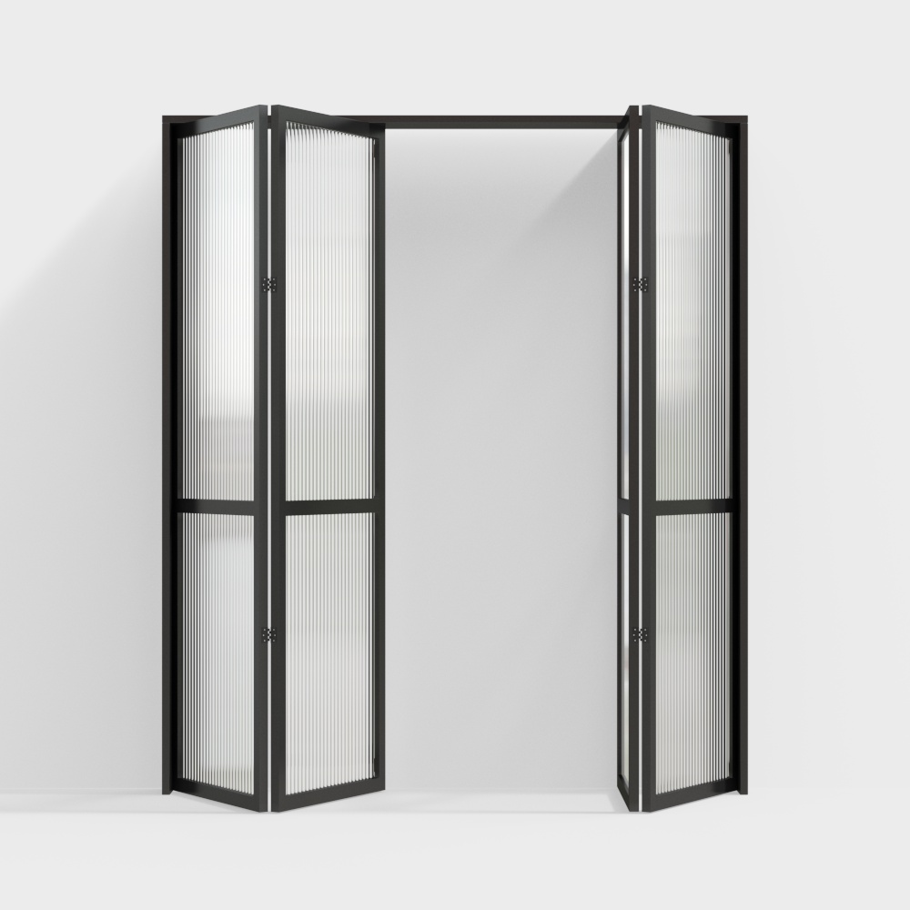 Modern Glass Folding Door