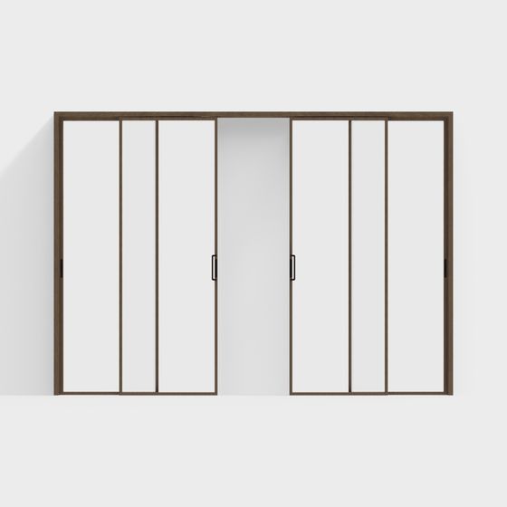 Cửa trượt phong cách Trung Quốc mới