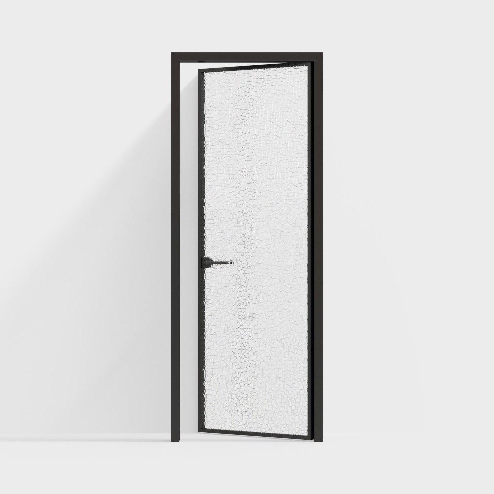 現代風ガラスドア