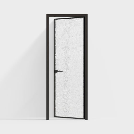 現代風ガラスドア