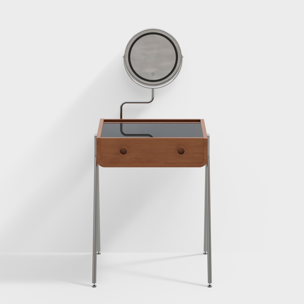 Medieval Wabi-Sabi Style Dressing Table