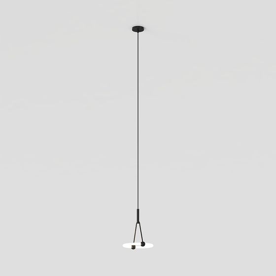 Unique Modern Pendant Light 3D model
