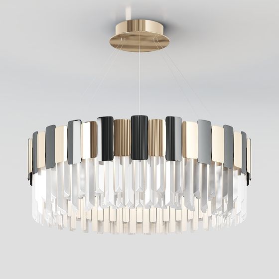 Chandelier Elegance 3D model