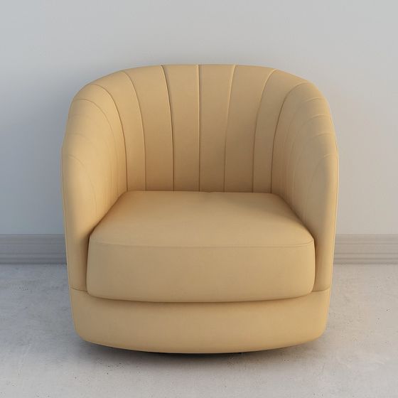 Cozy Sofa 3D model for Modern Interiors