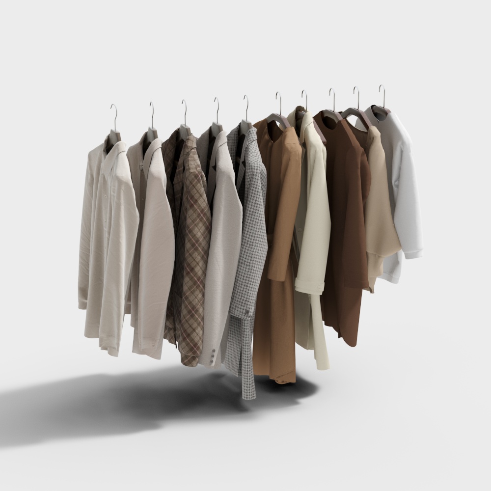 Modern Minimalist Clothing 3D Model