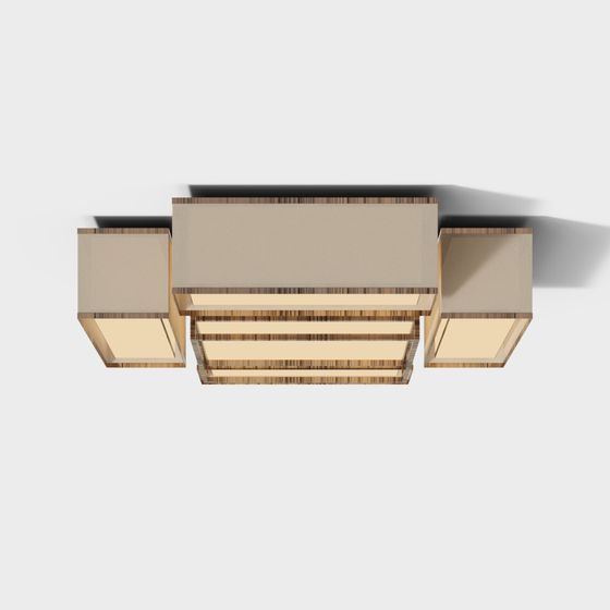 Urban Light Ceiling Lamp 3D model