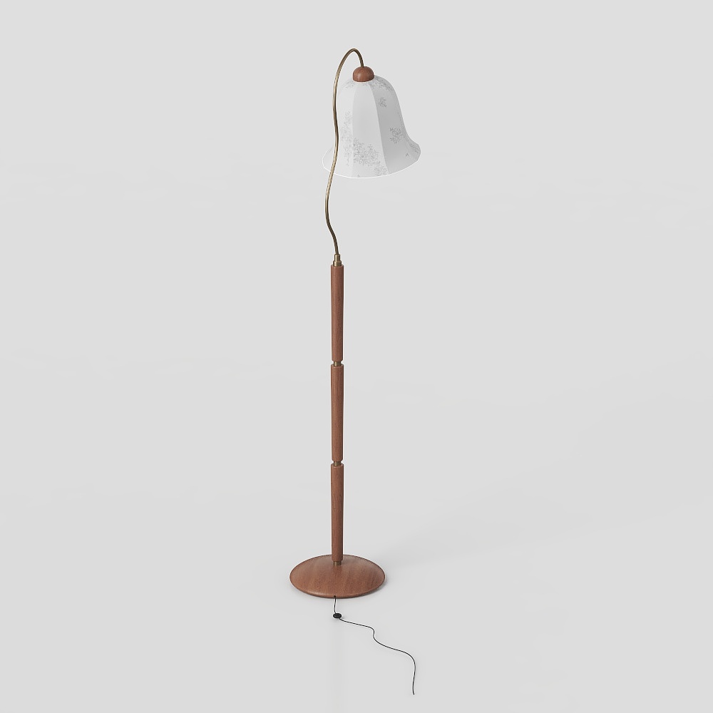 Lampada da Terra in Stile Medievale