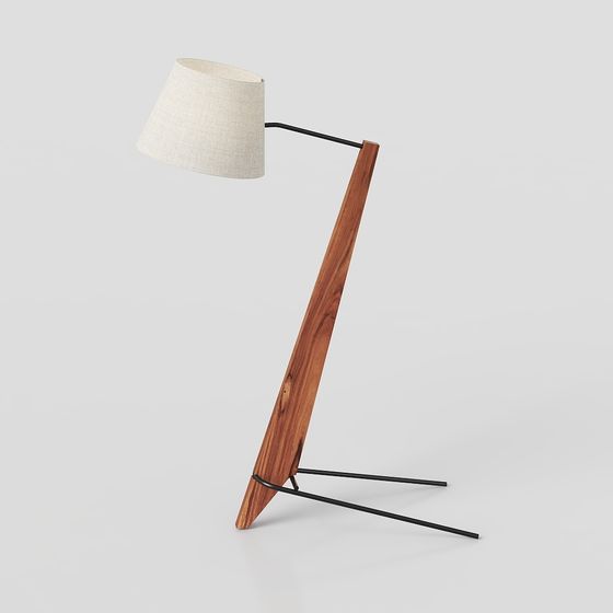 Lampada da terra in stile medievale