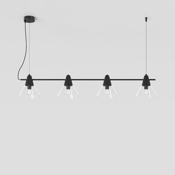 โคมไฟระย้าสไตล์ยุคกลางแบบตรง