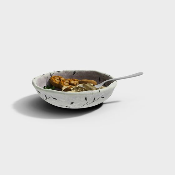Breakfast Bowl 3D model