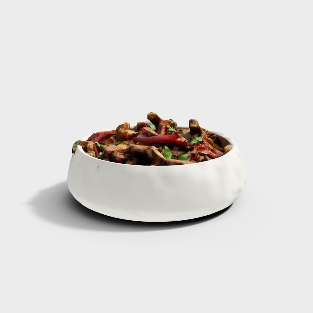 Braised Pork Cooked Food