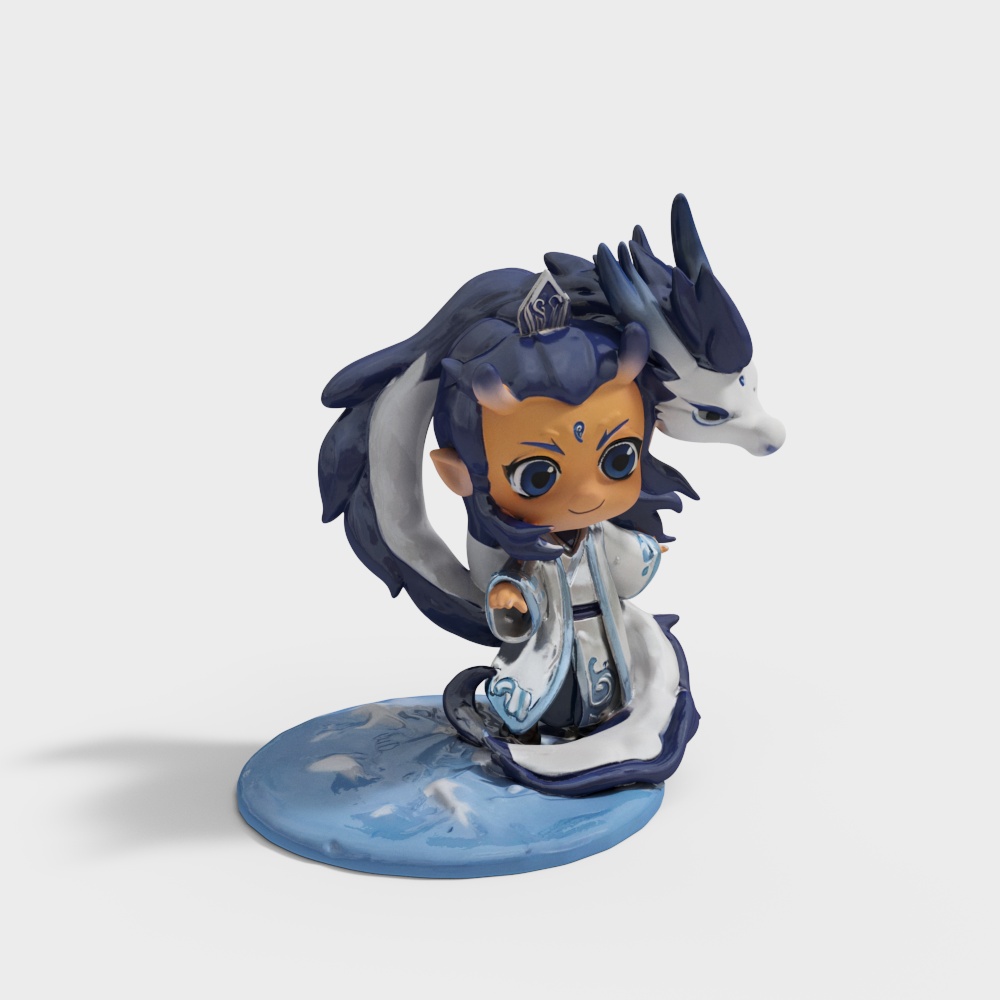 Hand-in-Hand Ao Bing Figurine