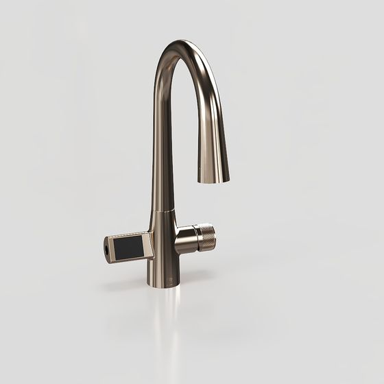 FREAK DISPLAY Touchless Faucet 3D Model in Gold