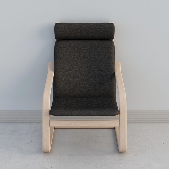 Cozy Lounge Chair 3D model