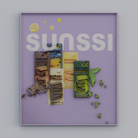 SUNSSI Cookie Series 3D Model