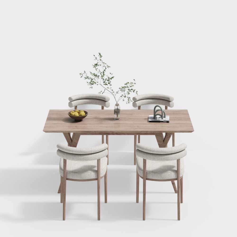 Minimalist Dining Table Set