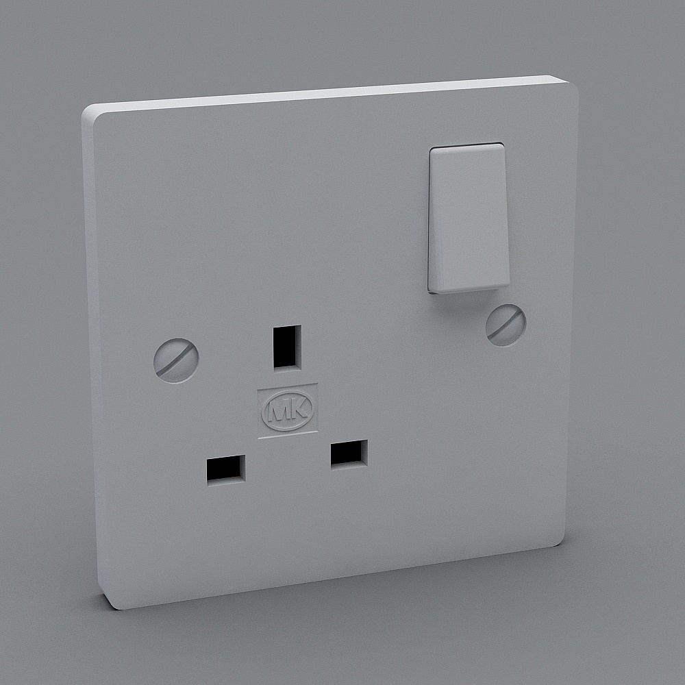 Electrical Single Socket Outlet
