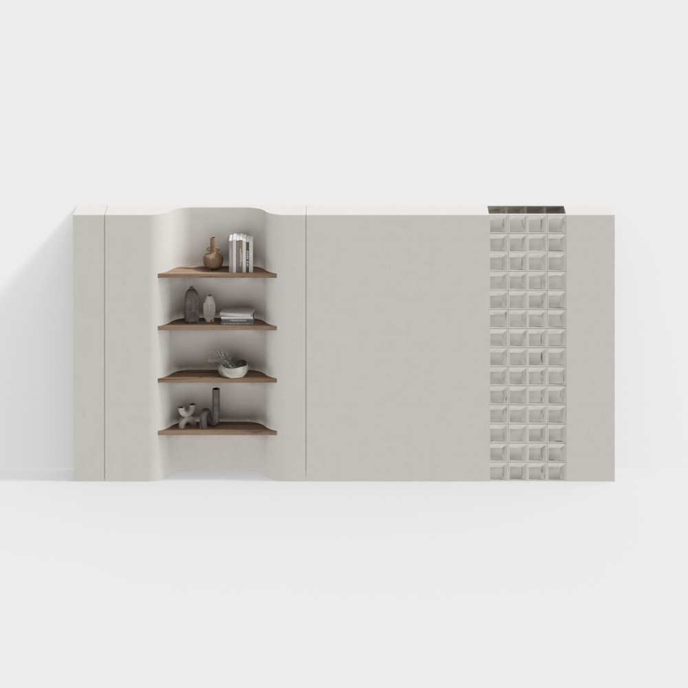 Pared de Fondo del Comedor