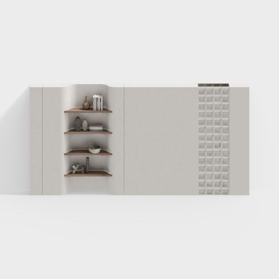 Pared de Fondo del Comedor