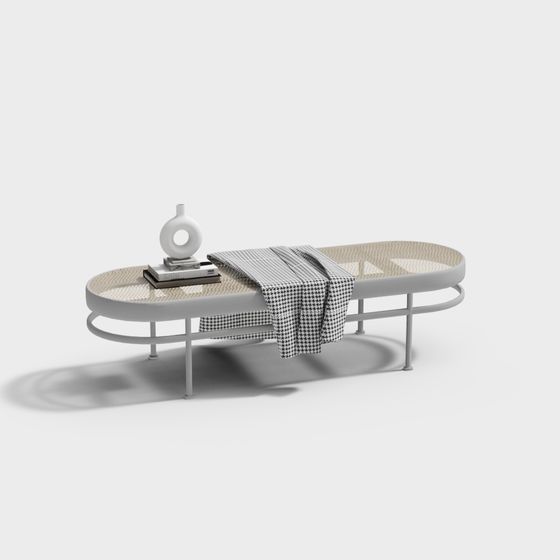 Streamlined Sofa Bed 3D model