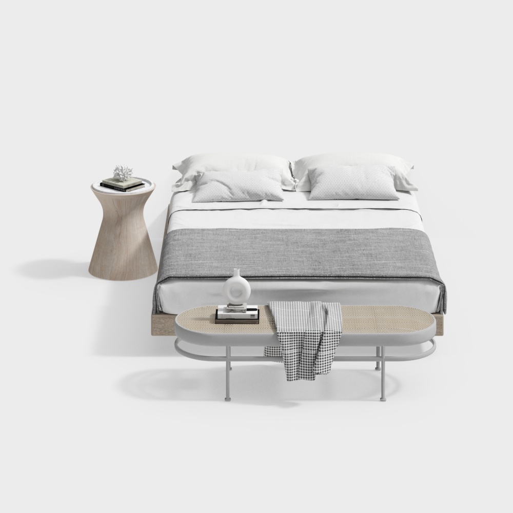 Letto matrimoniale in camera da letto