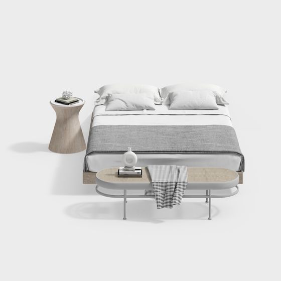 Letto matrimoniale in camera da letto