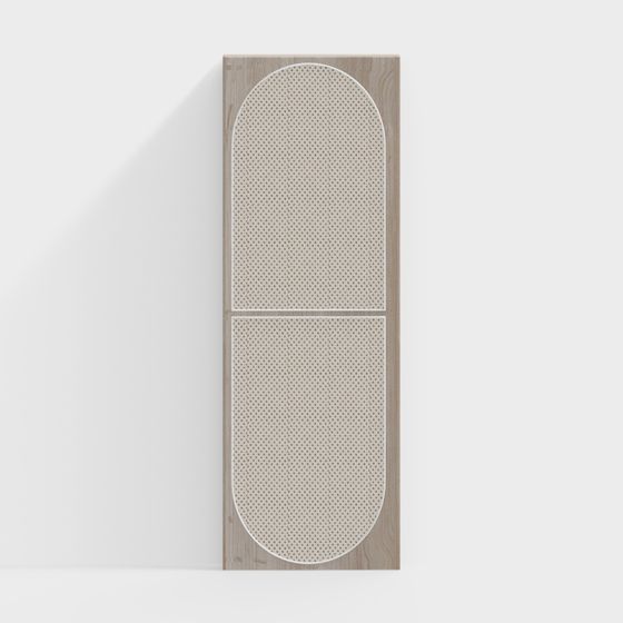 Perforated Panel 3D model for Contemporary Design