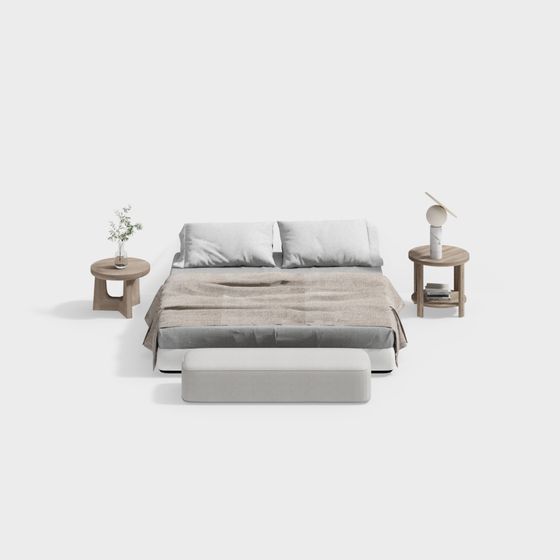 Urban Rest Bed 3D model