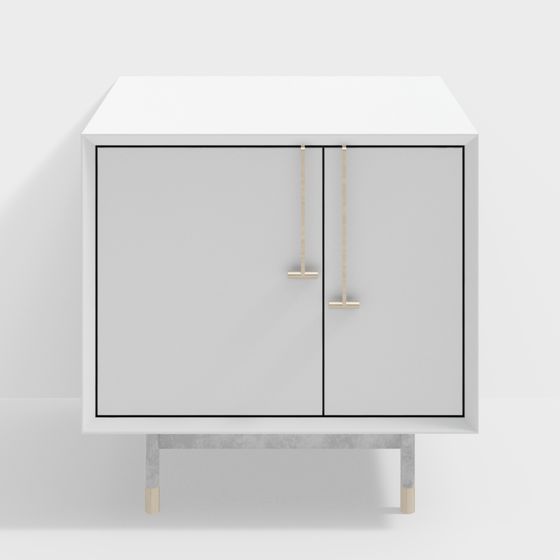 Urban Corner Cabinet 3D model