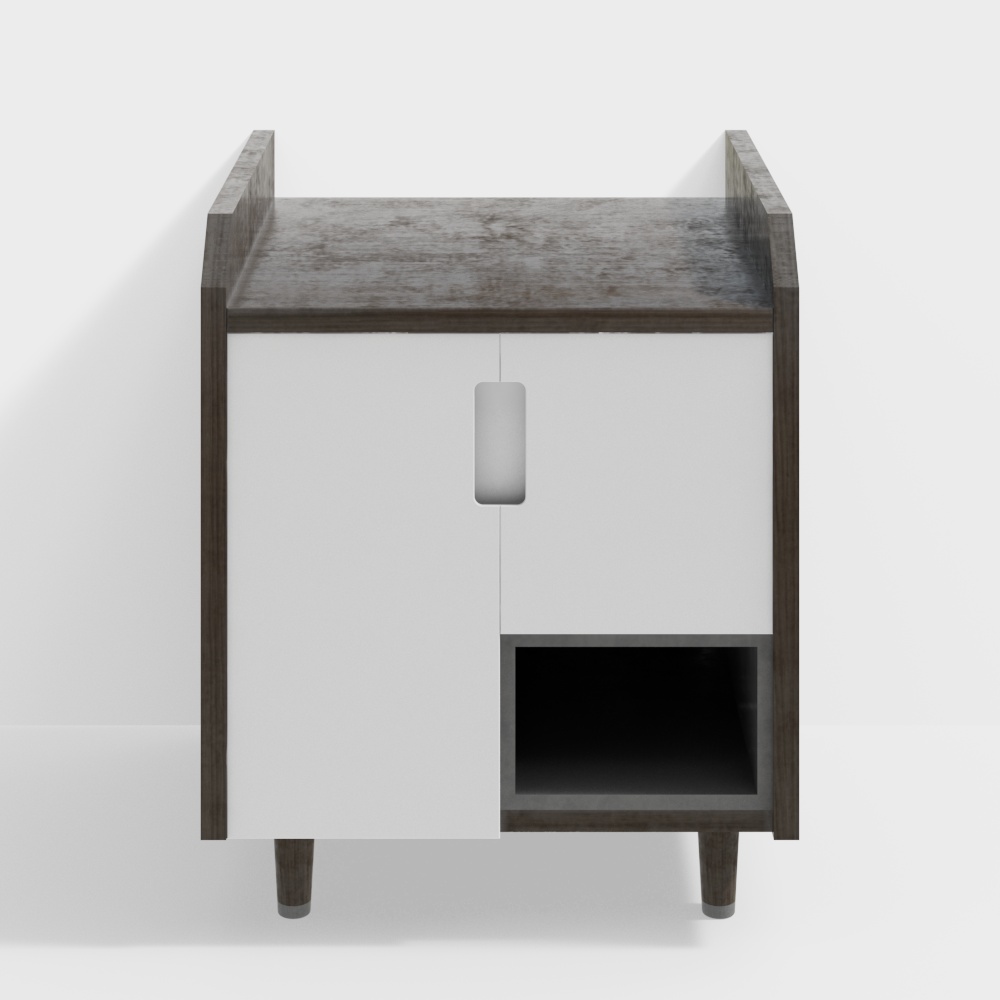 Modern One-Piece Cabinet