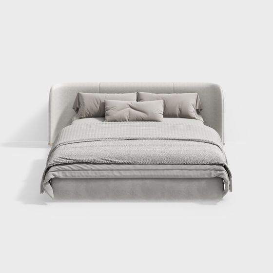 Urban Comfort Bed 3D model