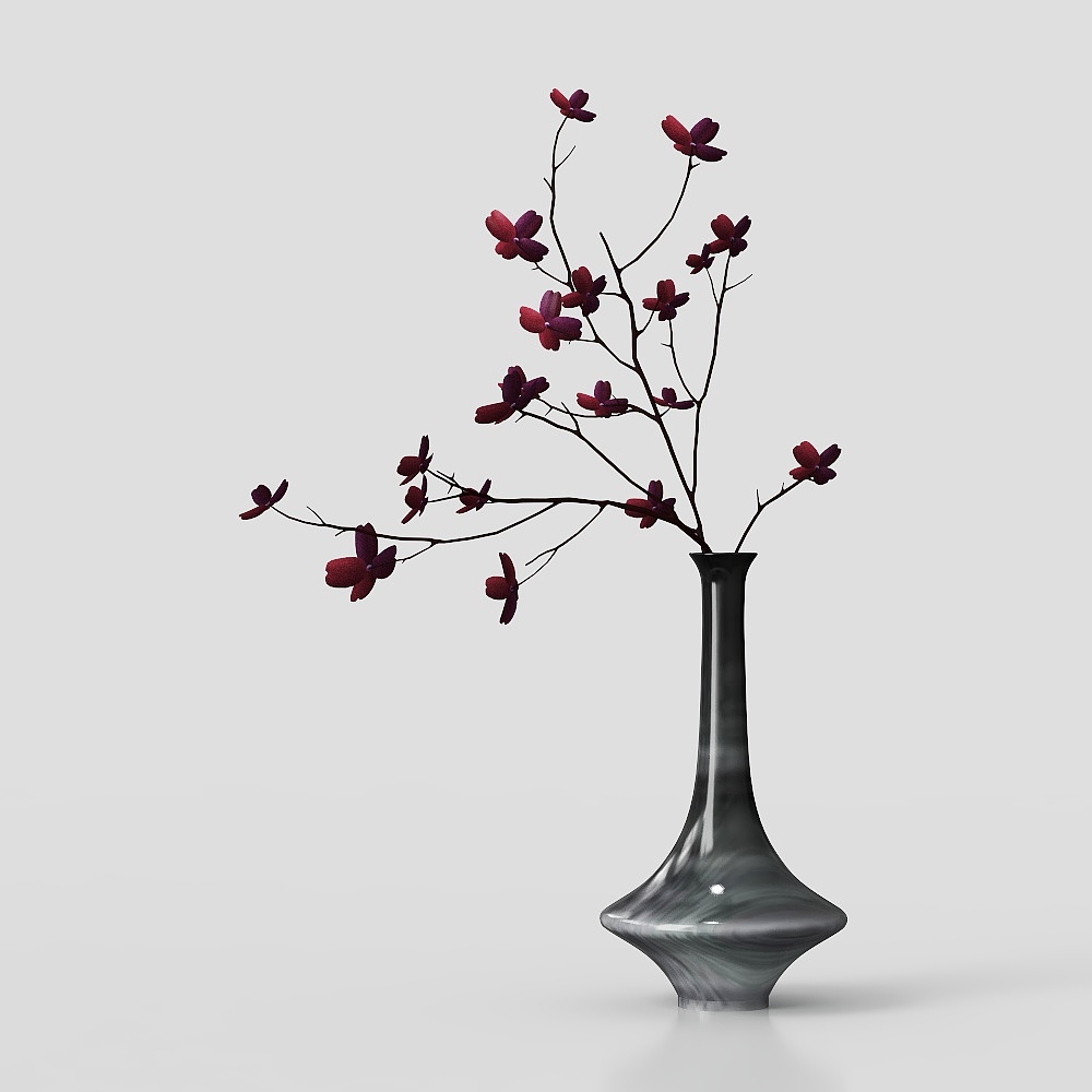 French Vase Flower Art