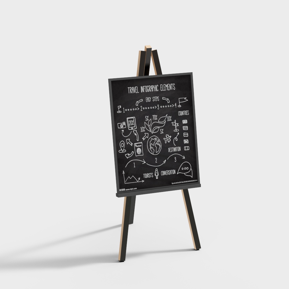 モダンなディスプレイボード