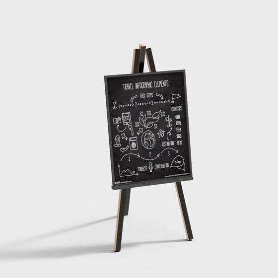 モダンなディスプレイボード