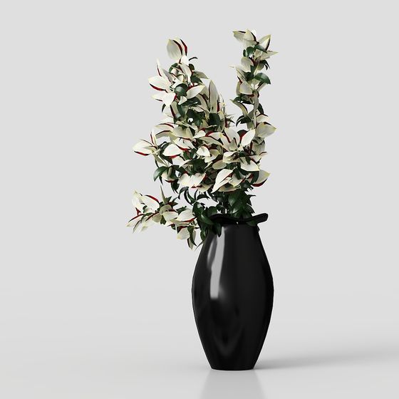 Vase of Elegance 3D model