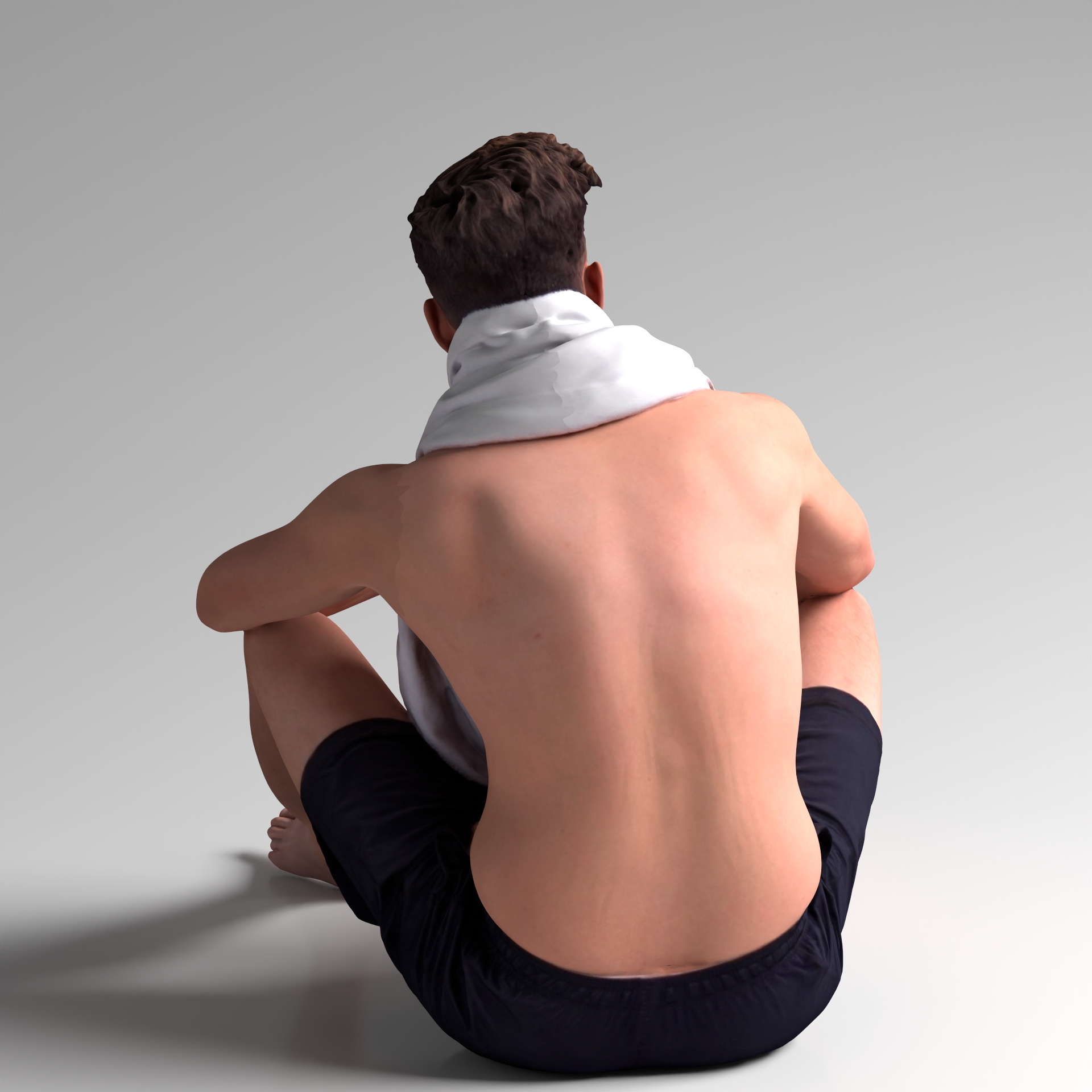 Male Sitting Posture