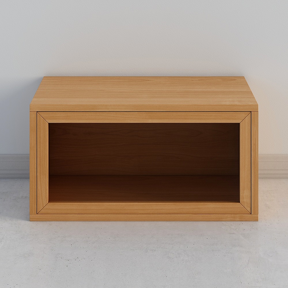 積み木組み合わせ棚上開き扉