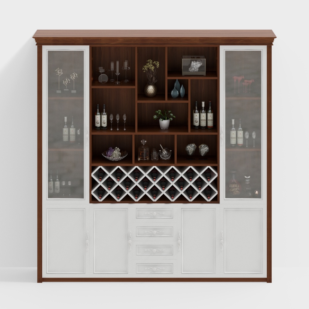 Moderner Weinschrank