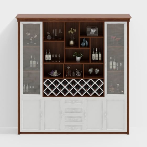 Moderner Weinschrank