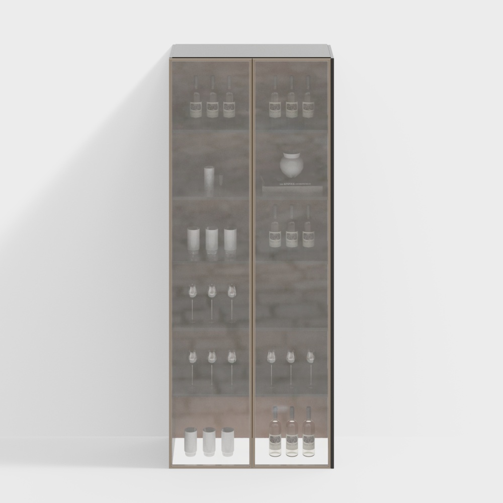 モダンワインキャビネット