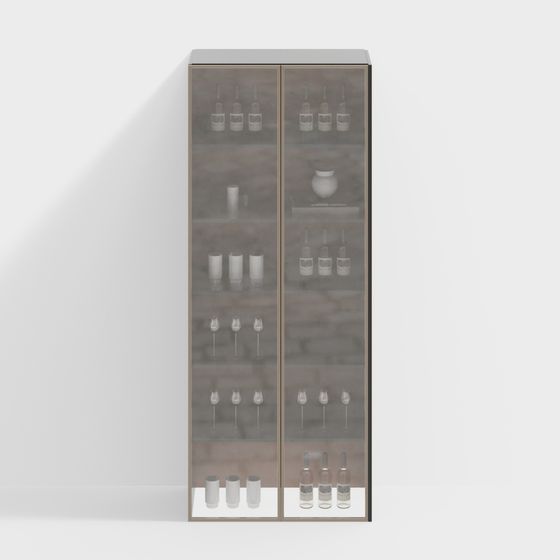 モダンワインキャビネット