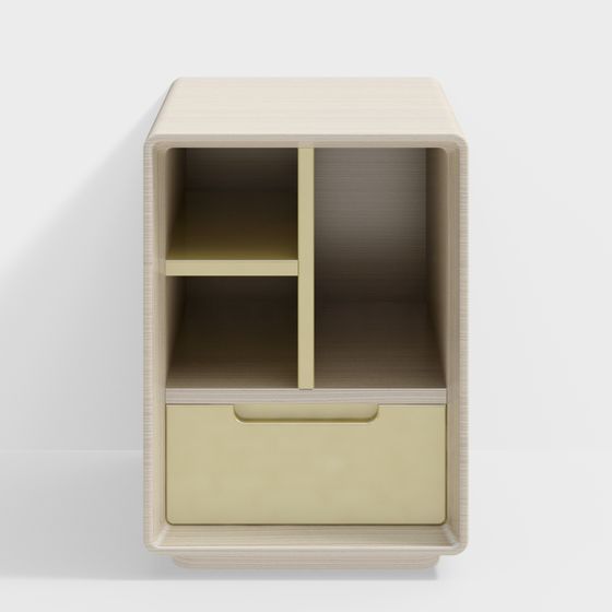 City Lane Side Cabinet 3D model