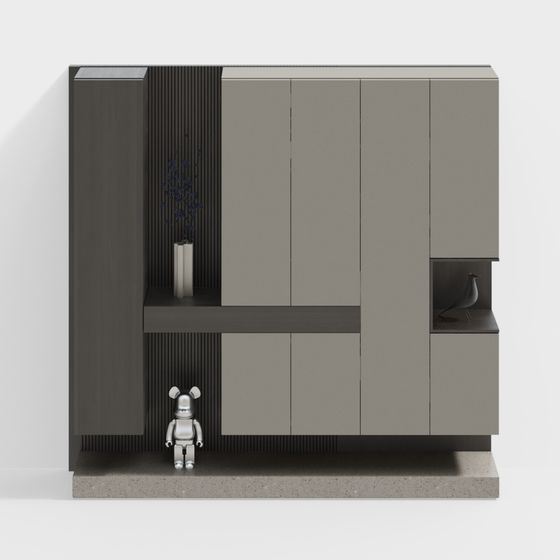 Urban Corner Cabinet 3D model
