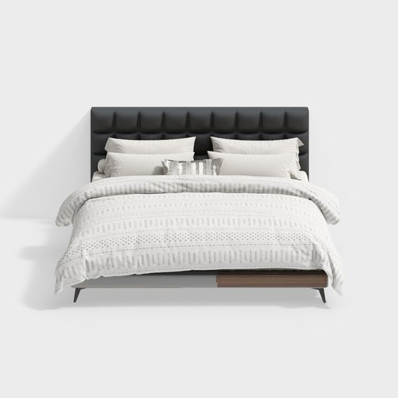 Urban Comfort Bed 3D model