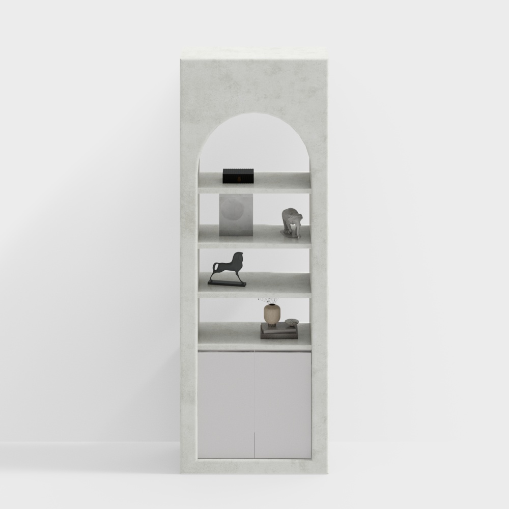 ชั้นวางแสดงสินค้าหินอ่อน