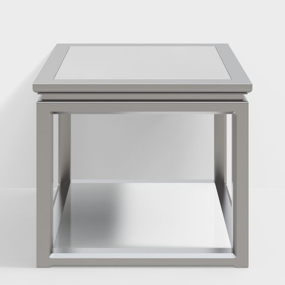 Elegant Polygonal Side Table 3D model