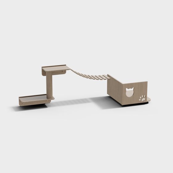 Estructura de escalada para gatos